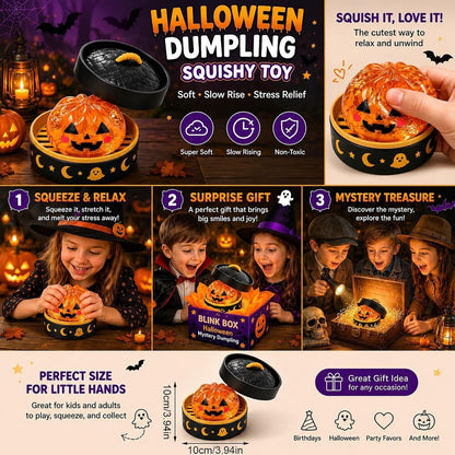 🔥 🎃Cute Halloween Scary Ghost Maruko Squeeze Toy Set