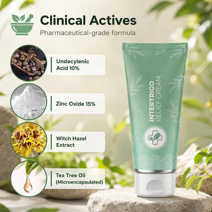 ✨Intertrigo Relief Cream treats 99% of skin fold rashes from the first application