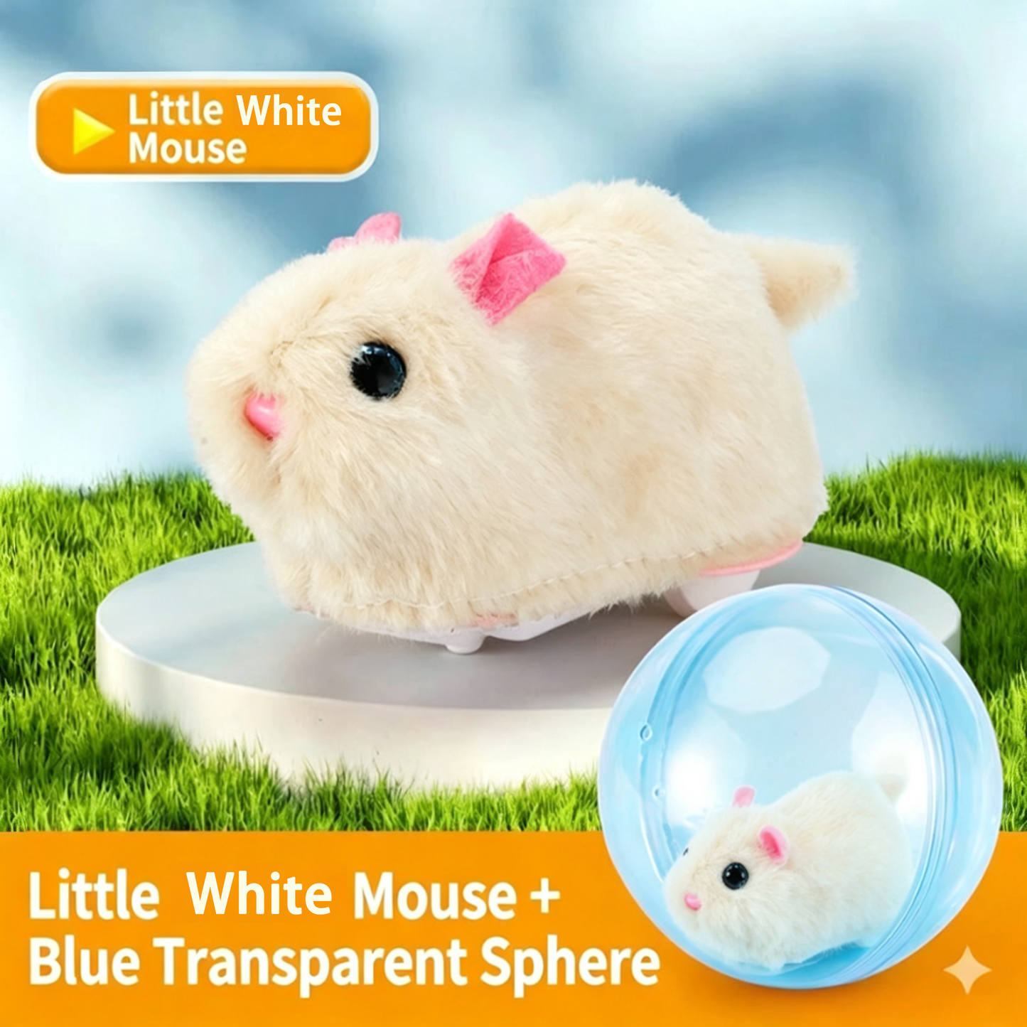 💖🐱Self-Rolling Interactive Cat Ball