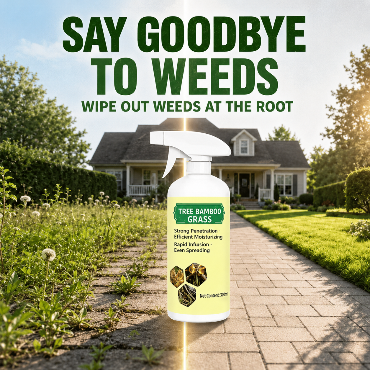 🔥Fast-Acting Natural Weed & Grass Killer Spray