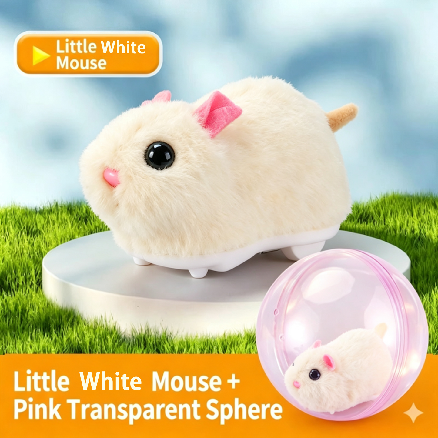 💖🐱Self-Rolling Interactive Cat Ball