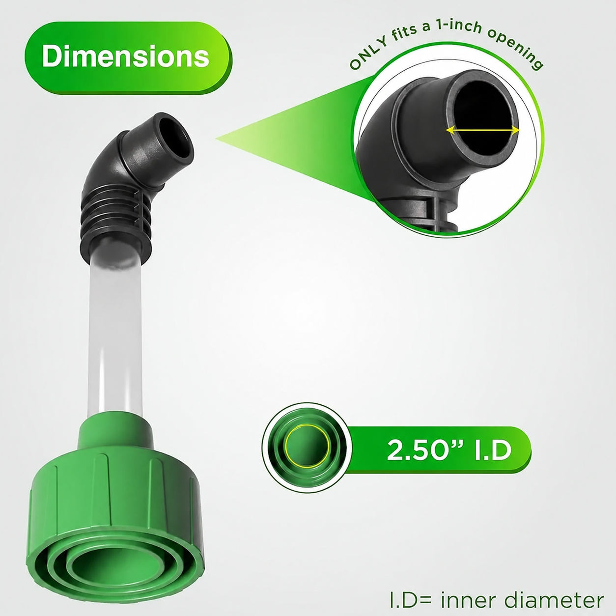 AC Drain Line Cleaner Adapter Evacuates & Unclog AC Drain Line