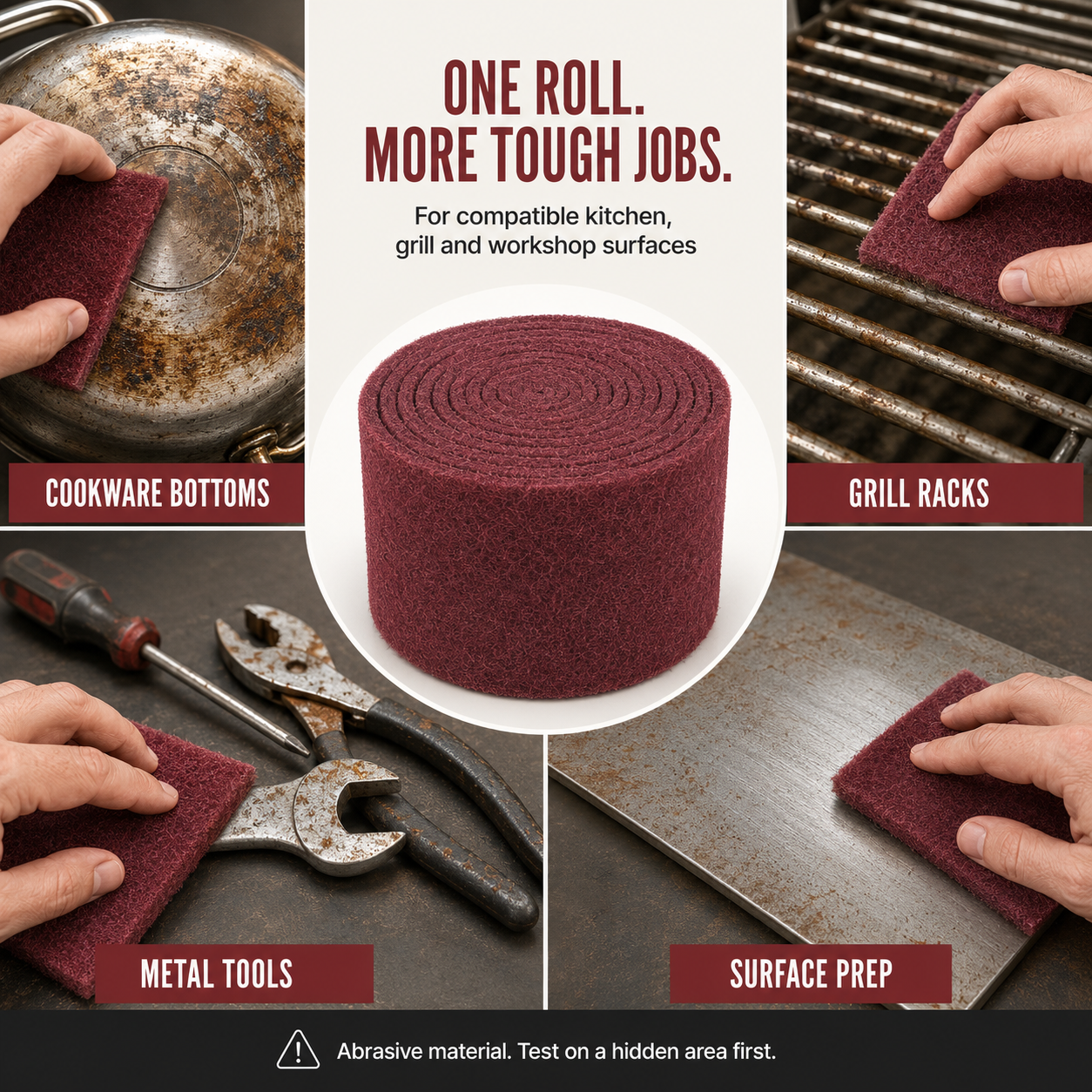 💇‍♀️🔥Multi-Purpose Scuff Pads Set for Tough Stains