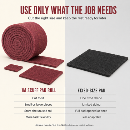 💇‍♀️🔥Multi-Purpose Scuff Pads Set for Tough Stains