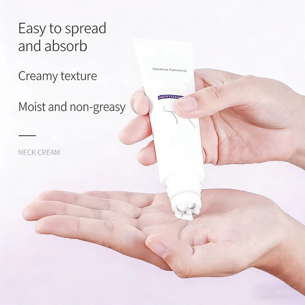 Roller Massage Neck Cream – Firms Skin, Smooths Wrinkles