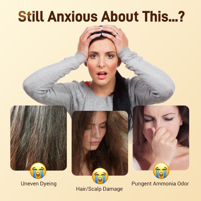🌿3 in-1 Nourishing Herbal Hair Dye