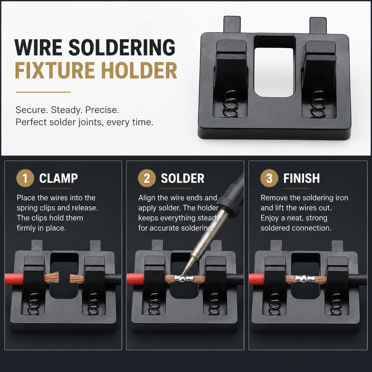 Electronic Wire Soldering Fixing Holder