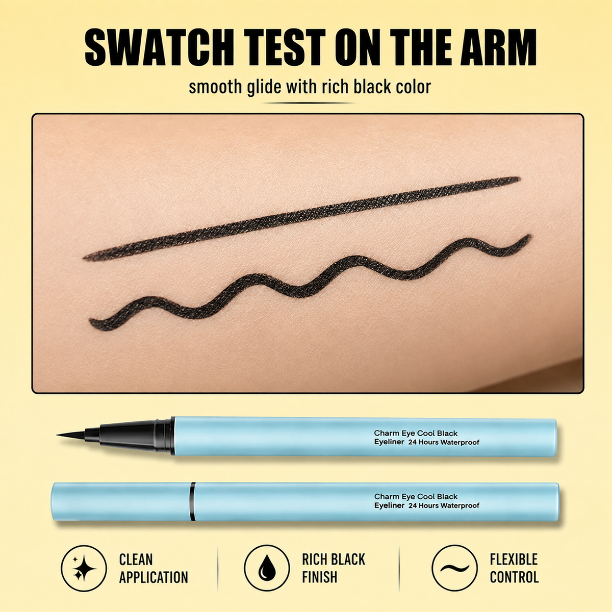 Ultra-Fine Waterproof Liquid Eyeliner