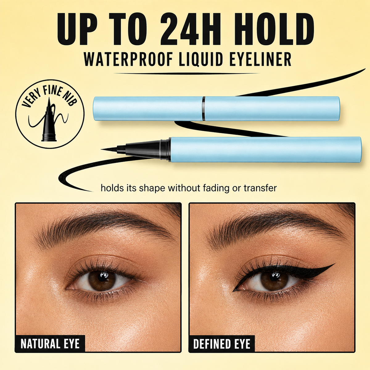 Ultra-Fine Waterproof Liquid Eyeliner