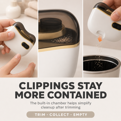 🔥💅2-in-1 Electric Nail Clipper & Polisher