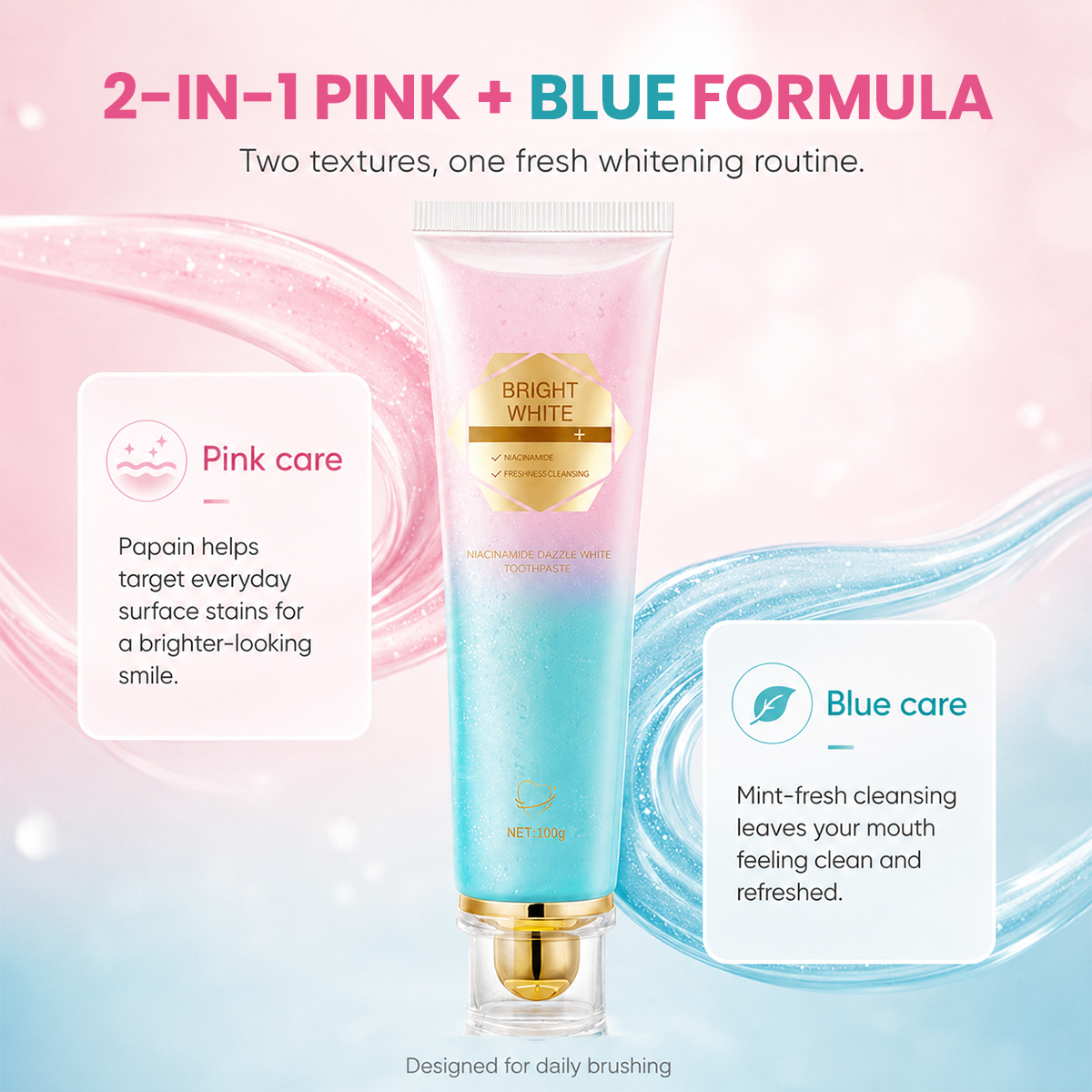Niacinamide Whitening Toothpaste – For Healthier, Whiter Teeth!