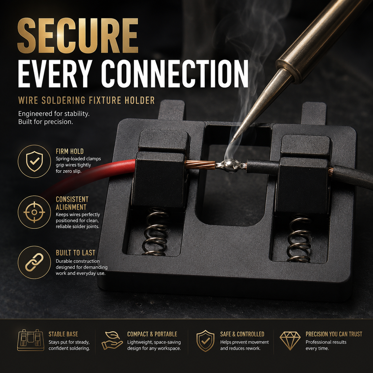 Electronic Wire Soldering Fixing Holder