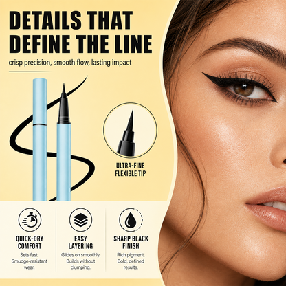 Ultra-Fine Waterproof Liquid Eyeliner