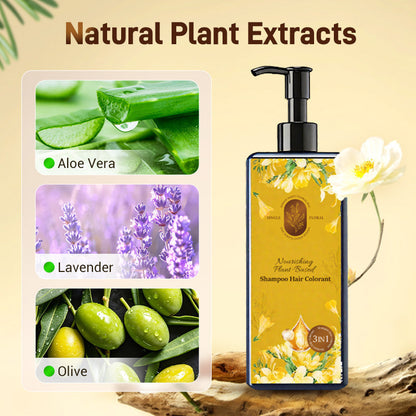 🌿3 in-1 Nourishing Herbal Hair Dye