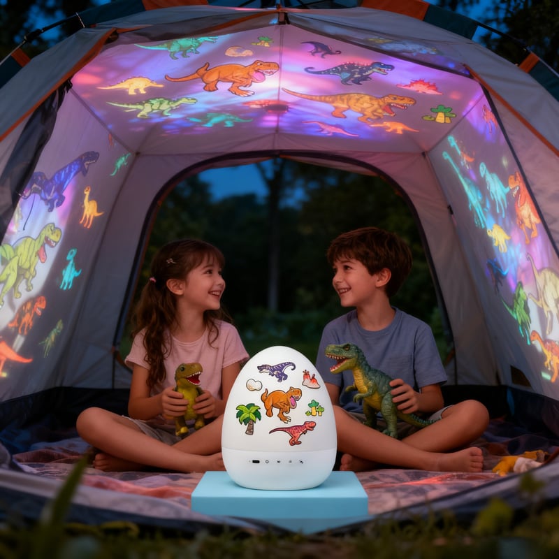 🎄Dinosaur Egg Night Light Projector For Kids