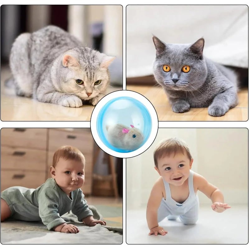 💖🐱Self-Rolling Interactive Cat Ball