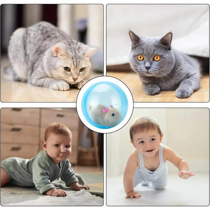 💖🐱Self-Rolling Interactive Cat Ball