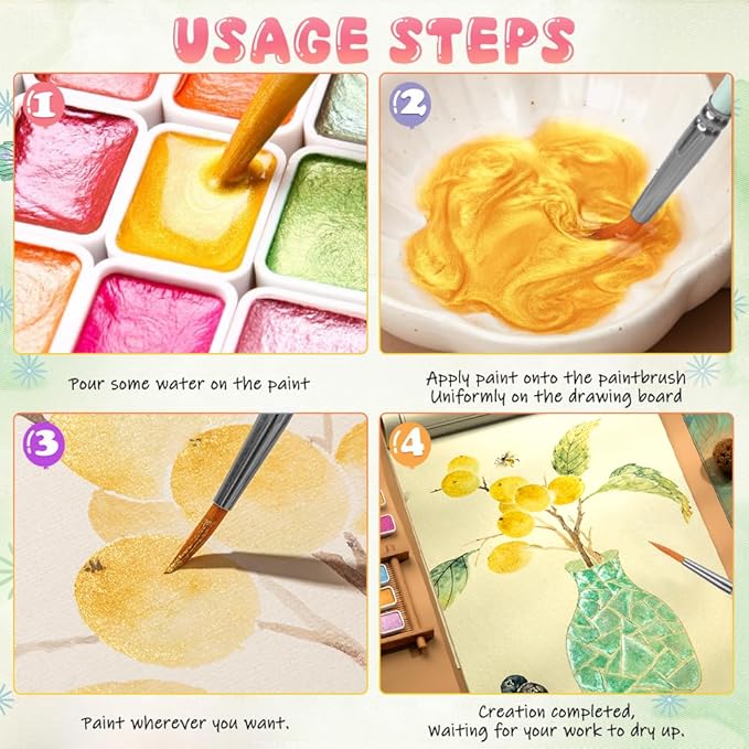 🔥Shifting Watercolor Painting Set