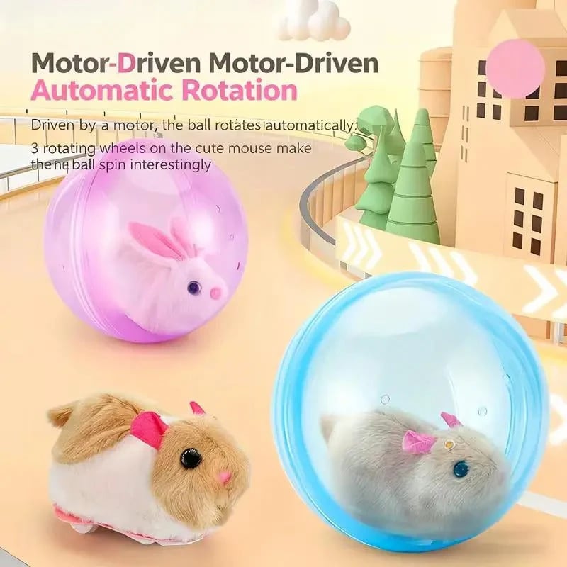 💖🐱Self-Rolling Interactive Cat Ball