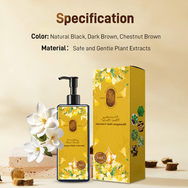 🌿3 in-1 Nourishing Herbal Hair Dye