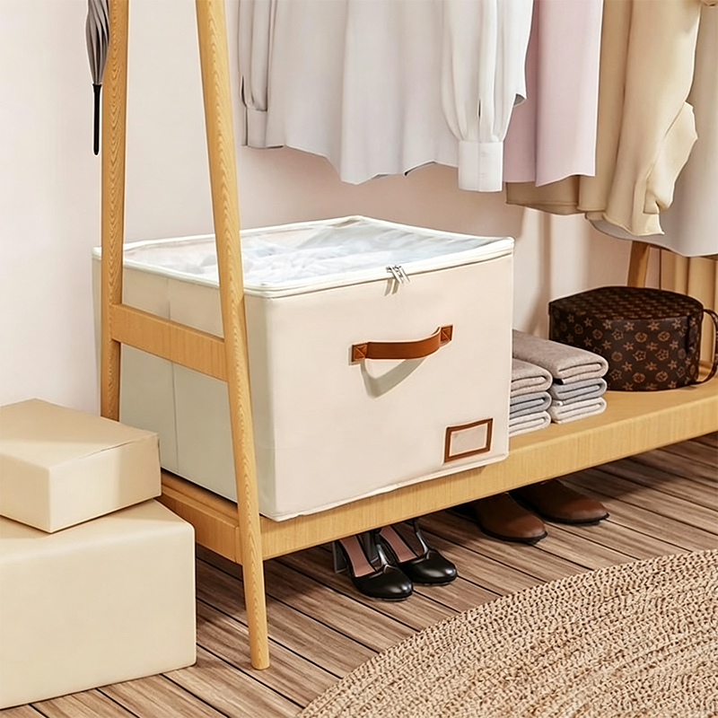 Foldable Shoe Organizer for Closet with Clear Cover 🥿