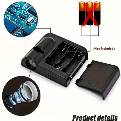 15 Patterns Portable Decorative Lamp - Projector Light Household Battery Operated Projecting
