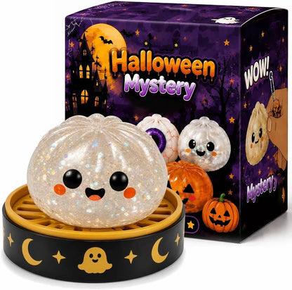 🔥 🎃Cute Halloween Scary Ghost Maruko Squeeze Toy Set