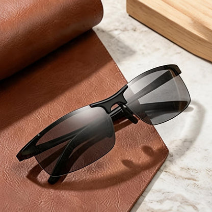 🎯🕶️Photochromic Sunglasses with Anti-glare Polarized Lens