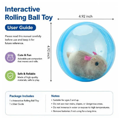 💖🐱Self-Rolling Interactive Cat Ball