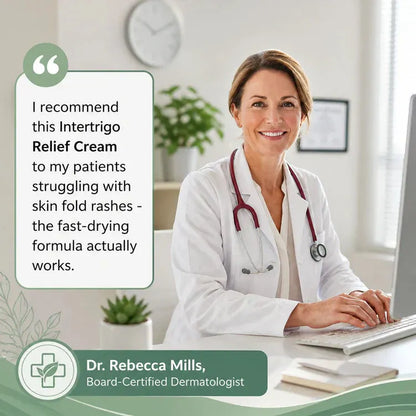 ✨Intertrigo Relief Cream treats 99% of skin fold rashes from the first application
