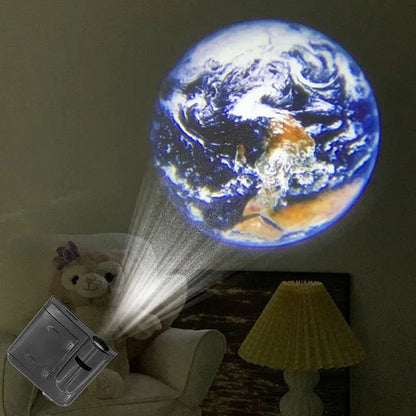 15 Patterns Portable Decorative Lamp - Projector Light Household Battery Operated Projecting