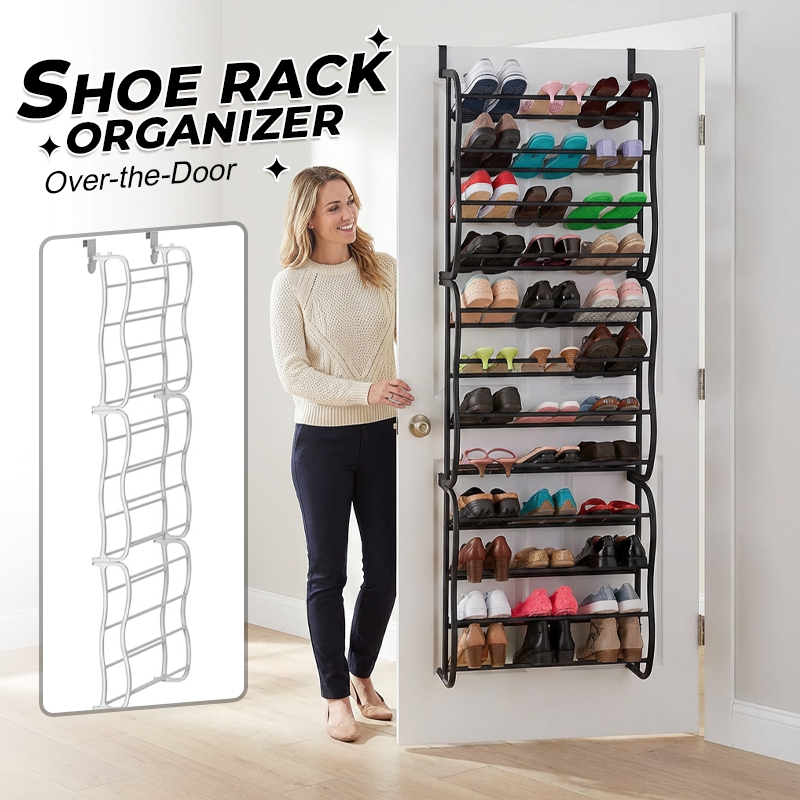 👟  Over-the-Door Shoe Rack Organizer – perfect for entryway or closet 🚪✨