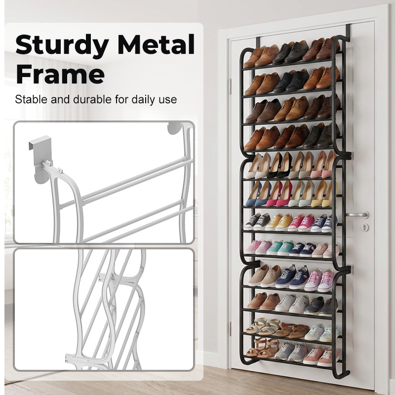 👟  Over-the-Door Shoe Rack Organizer – perfect for entryway or closet 🚪✨