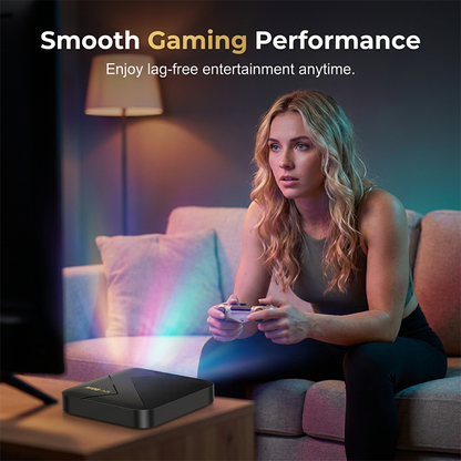 📺✨4K Android TV Box with Bluetooth – Easy set‑up – plug in & enjoy! 🎬🔥
