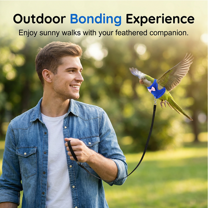 🦜🪢Parrot Flight Harness with Leash