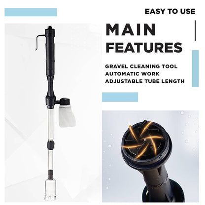 🔥 Electric Aquarium Gravel Cleaner