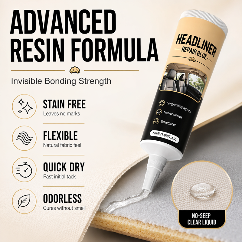 🚗 Waterproof Car Headliner Repair Glue